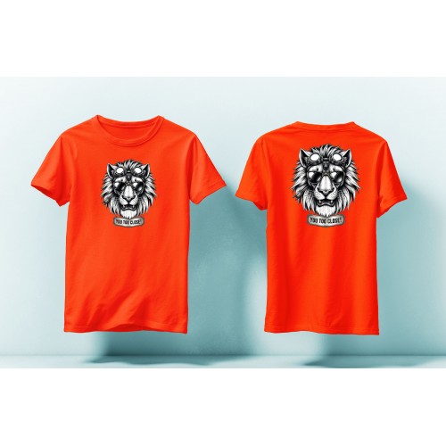 Tricou Lion Head BW